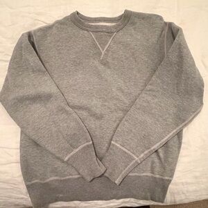 The Strike Gold - Gray Heavy Japanese Loopwheeled Sweatshirt - Men